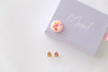 Kids Ice Cream Earring Stud 14k Gold Plated
