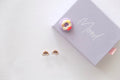 Kids Rainbow Earring Stud 14k Gold Plated