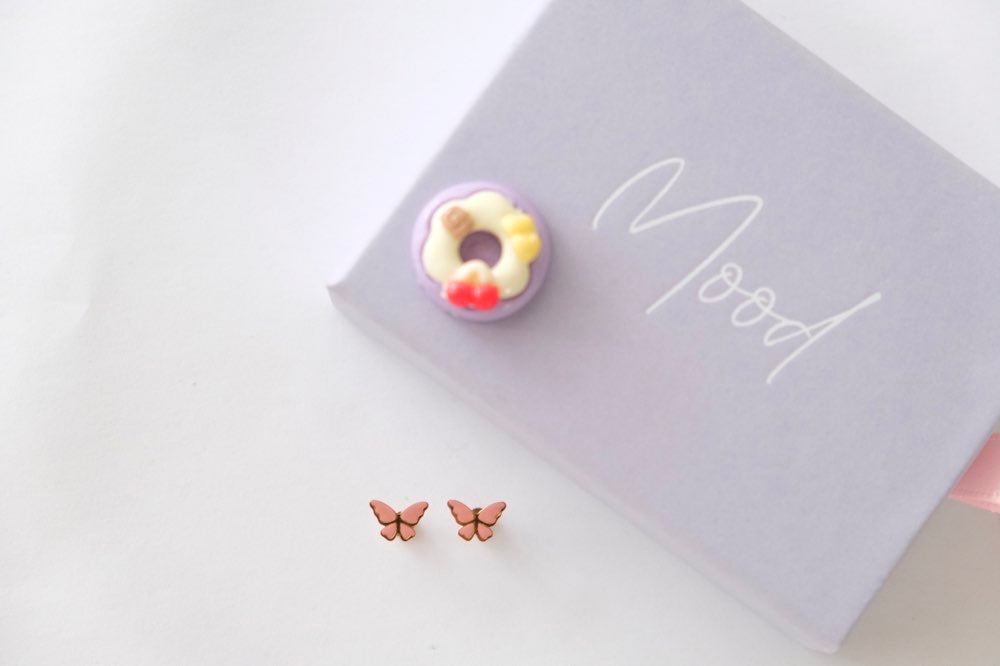 Kids Earring Stud 14k Gold Plated